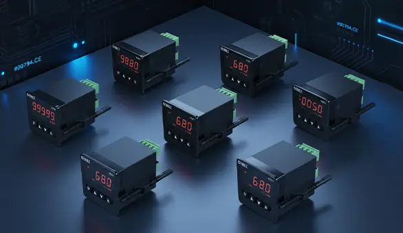 Linha industrial de controladores convencionais Tholz, com soluções robustas para automação e controle de processos industriais.